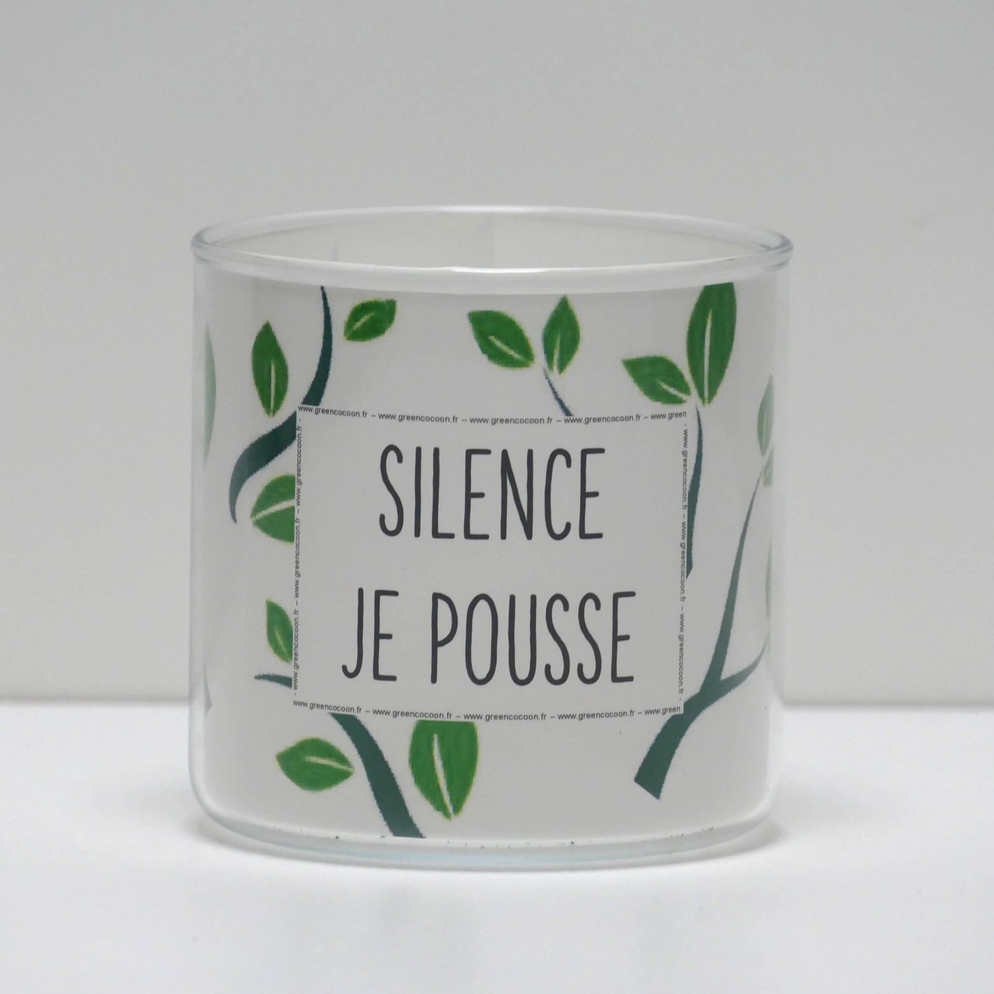 Pot Silence je pousse et sa plante