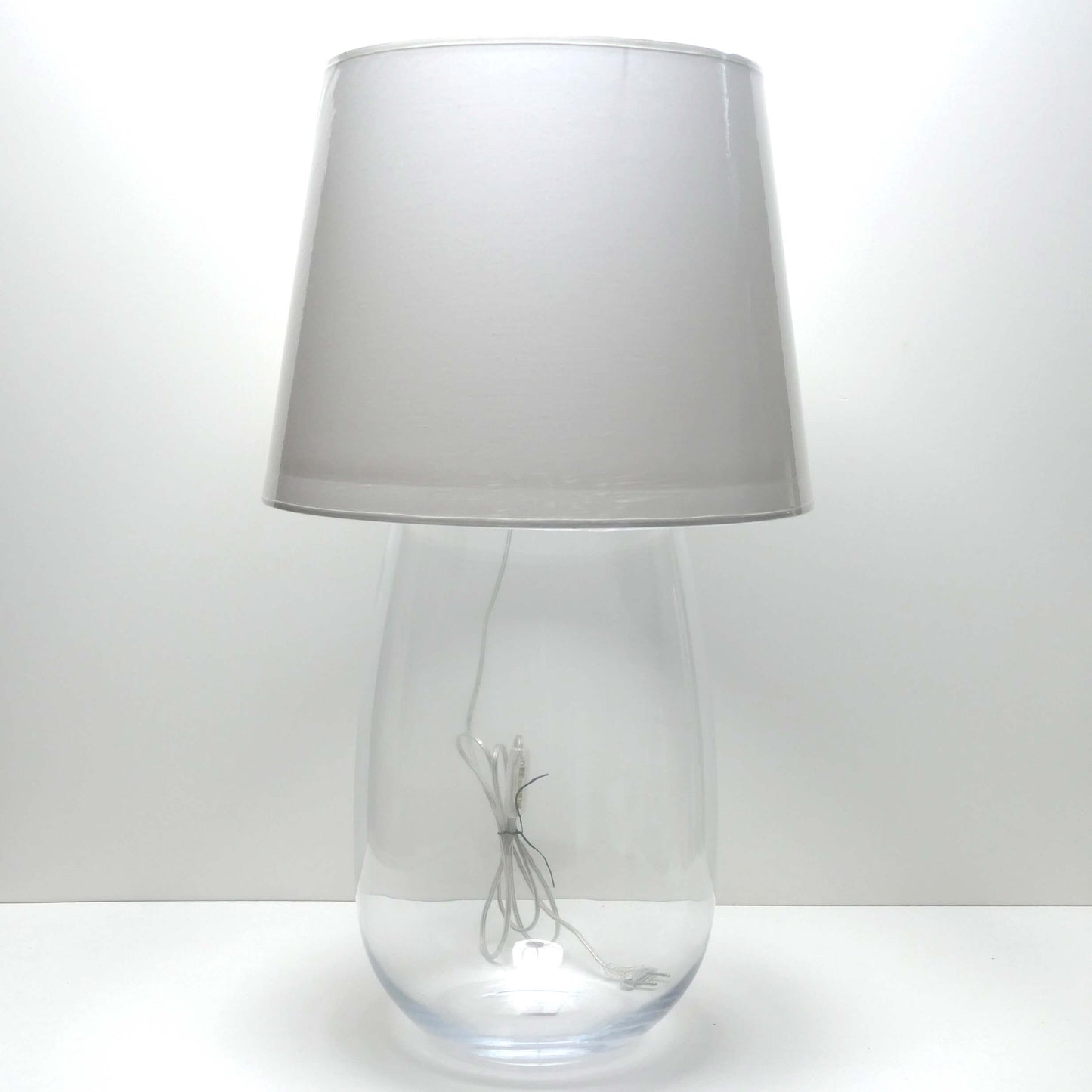 Pack 2 lampes nues vase allongé XXL