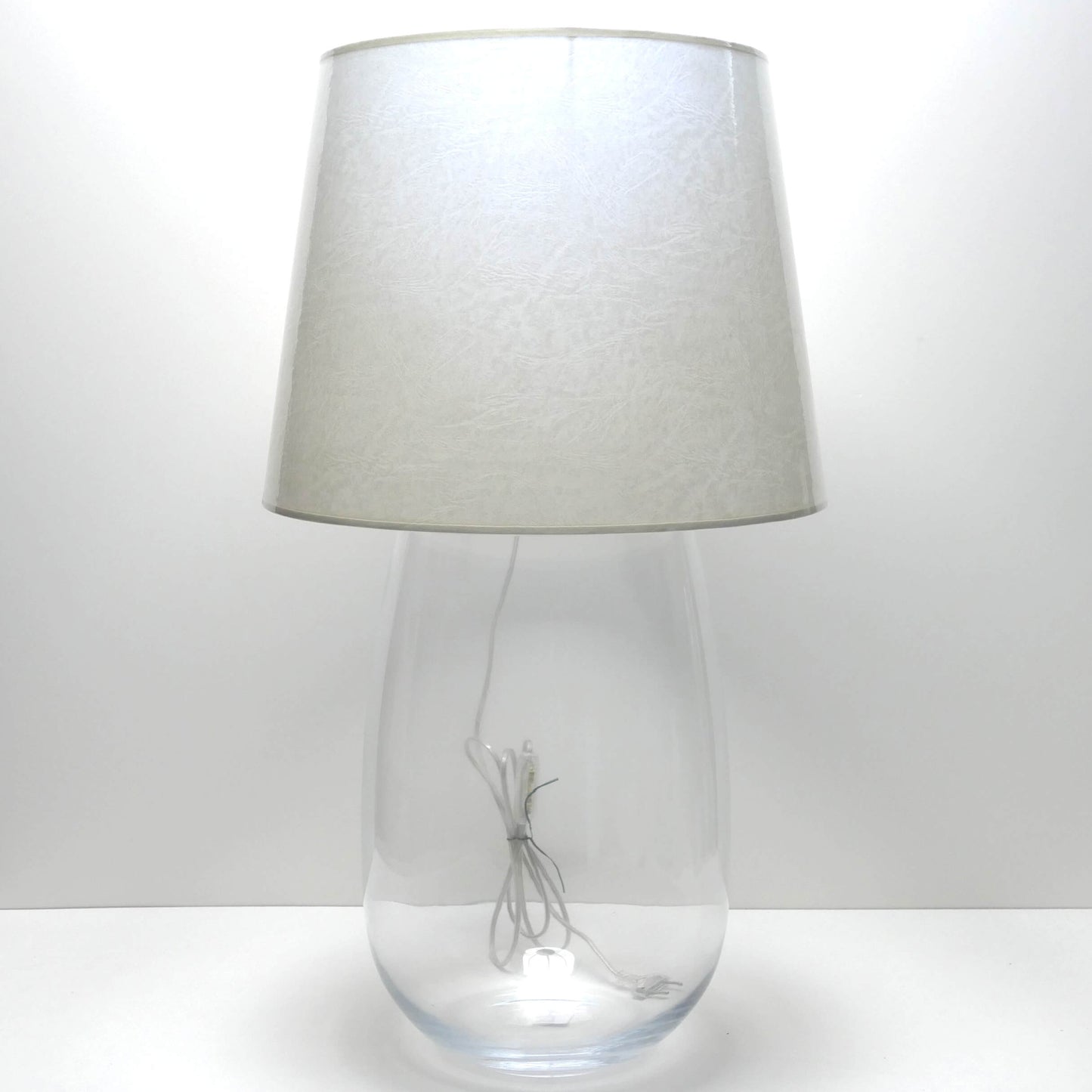 Pack 2 lampes nues vase allongé XXL