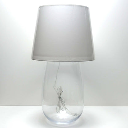 Pack 2 lampes nues vase allongé XXL